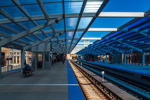 2017년 9월, 새롭게 재건된 윌슨역