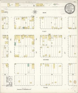 1892년 해버 샌본 지도 세부 정보