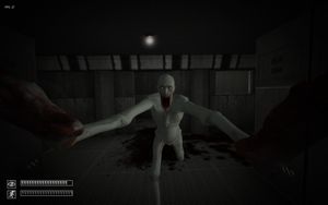 SCP-096. 얼굴을 보면 플레이어를 공격한다.