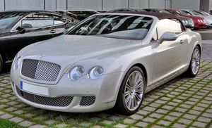2009 벤틀리 컨티넨탈 GTC 스피드 정면