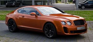 벤틀리 컨티넨탈 수퍼스포츠 쿠페 전면