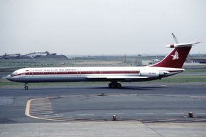 전 LAM 모잠비크 항공 일리우신 Il-62M 기종