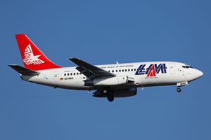 2009년 LAM 모잠비크 항공 보잉 737-200 어드밴스드 기종