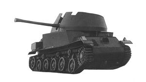 1939년 Landsverk L-62 Anti 프로토타입.