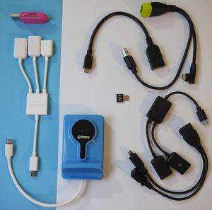 USB OTG 어댑터, 허브 및 카드 리더