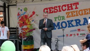 구청장 헬무트 클레방크(Helmut Kleebank, 2018년)