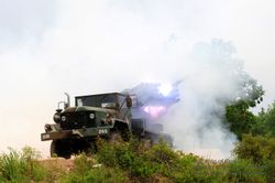 K-136 (M809 5톤 트럭에 탑재)