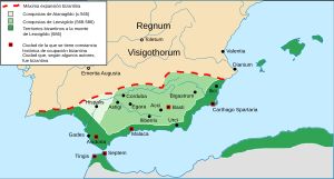 가장 넓었을 때의 스파니아