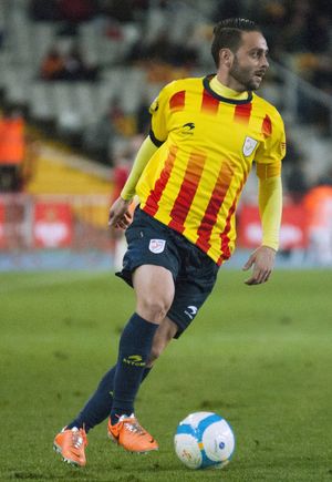 2013년 카탈루냐 대표팀 경기 중 가르시아