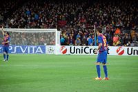 2011-12 챔피언스 리그에서 바르셀로나 선수로 활약하는 테요