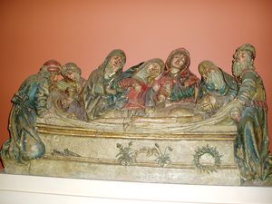 죽은 그리스도를 애도함, 세비야 미술관.