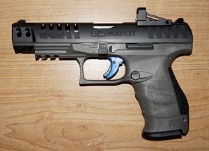 발터 PPQ Q5 매치 9mm, 레드 도트 반사 조준경