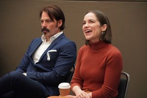 2023년 갤럭시 콘 리치몬드에서 팀 로존과 스크로파노