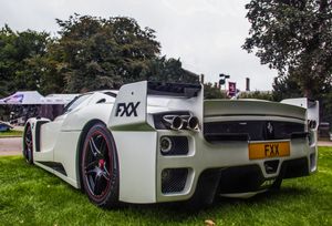 페라리 FXX의 후방