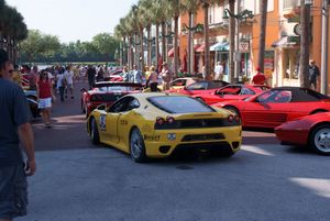 페라리 F430 챌린지 후측면