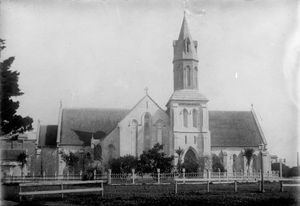 오리지널 세인트 폴 교회 건물, 1880년대 촬영