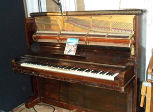 애비 로드 스튜디오의 피아노.