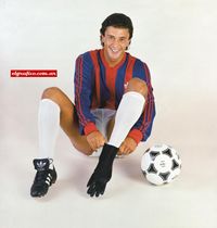 1988년경, 산 로렌소에서 뛰는 고로시토