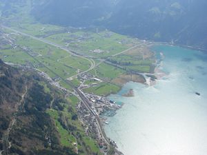 루체른 호수로 유입되는 로이스강