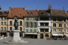 이베르동 구시가지