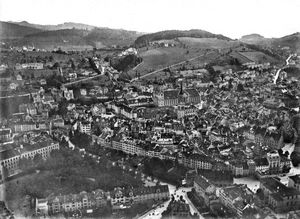 1900년경 펠터리니의 장크트갈렌 모습