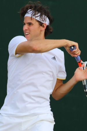 2017년 윔블던 선수권에서의 도미니크 티임