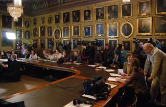 노벨 화학상 기자 회견 (2008)