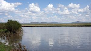 온두르한 부근의 케룰렌강