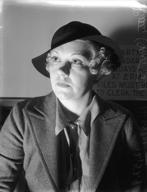 힐리의 첫 번째 부인 베티 브라운