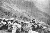 친일 성향의 원주민 부대인 미카타반