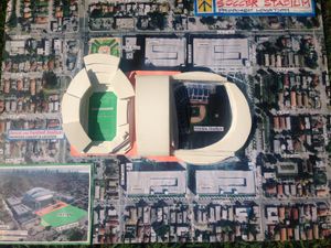 LoanDepot Park 옆에 제안된 부지의 렌더링