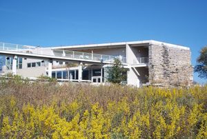 페기 노테베르트 자연사 박물관–시카고 과학 아카데미 남쪽 건물, 키 큰 풀 대초원 조망