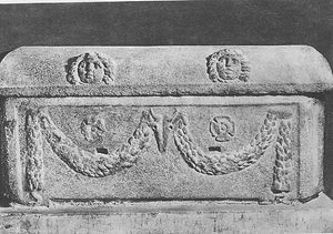 하드리아노의 무덤 흑백 사진