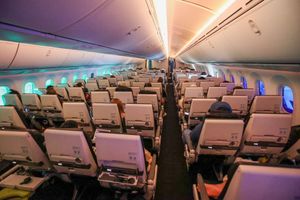 집에어 도쿄 보잉 787-8 이코노미 클래스 객실