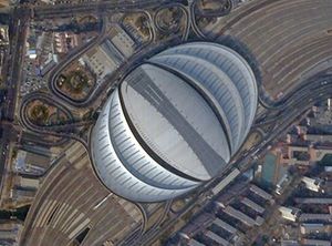 2017년 베이징 남역 위성 사진