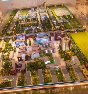 북경외대 캠퍼스 전경