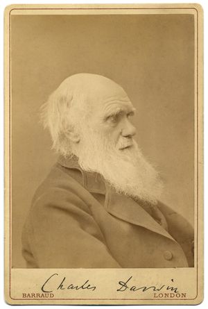 책이 출판될 무렵의 다윈 사진.