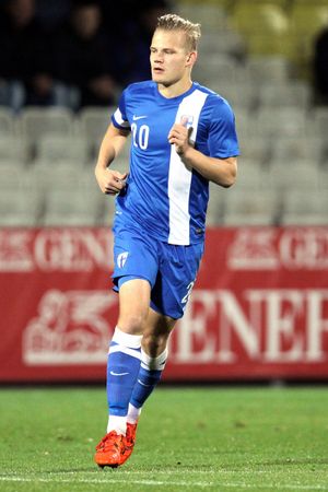 2015년 핀란드 U-21 대표팀 시절 포흐얀팔로