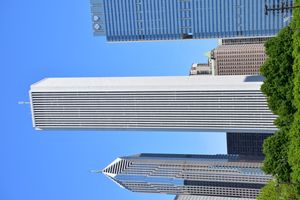 Aon의 시카고 Aon Center 기업 본사.