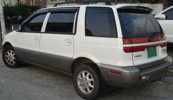 현대 싼타모 후측면