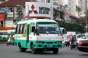 현대 코러스 (후기형) 정측면