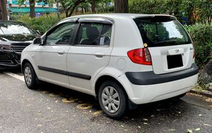 현대 뉴 클릭 후측면