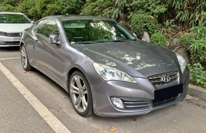 현대 제네시스 쿠페 정측면