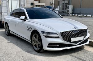 제네시스 디 올 뉴 G80 정측면