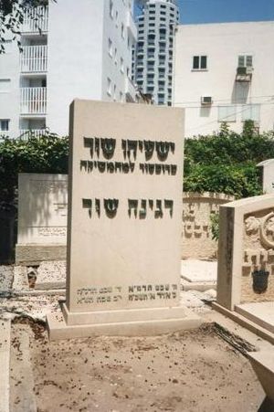 트룸펠도르 묘지에 있는 슈어의 묘