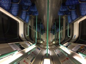 워털루 & 시티 선의 1992년식 차량 내부