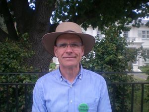 2009년 하이진스 보궐선거 운동 중인 해밀턴