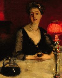 존 싱어 사전트의 1884년 작품 〈유리잔의 포르투〉.