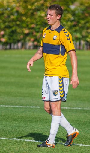 2010년 센트럴코스트 매리너스 FC에서 활약하는 듀크