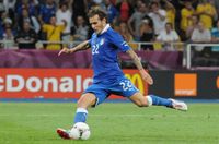 UEFA 유로 2012 8강 잉글랜드전에서 이탈리아의 승리를 결정지은 디아만티의 PK